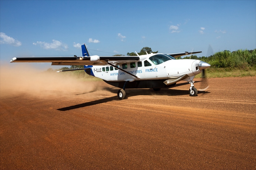 Avion Cessna Cravan Aviation Sans Frontières